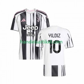 Juventus Kenan Yildiz 10 Heim Trikotsatz 2025/26 Kurzarm